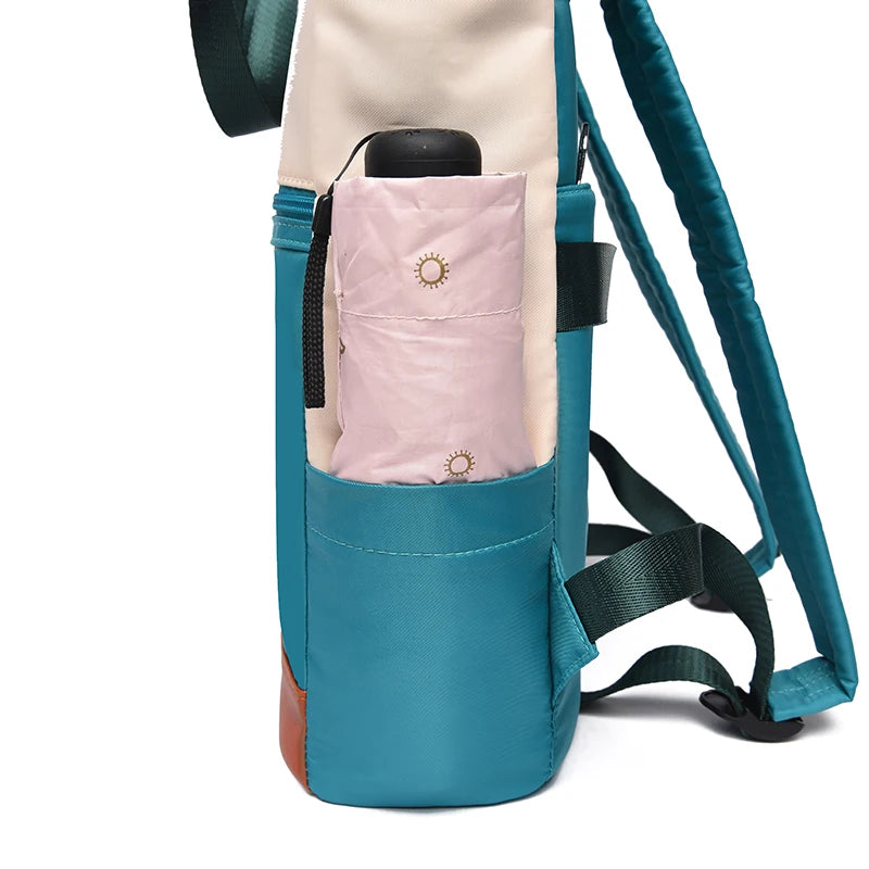 "Chic and Functional: The Ultimate Waterproof Backpack for Trendy Women on the Go"