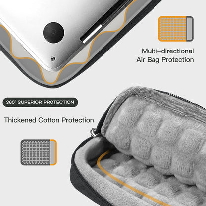 "Ultimate Protection: Stylish Laptop Case for Macbook, Huawei, Xiaomi, HP, Dell, and Lenovo - Your Go-To Carrying Sleeve for 12-15.6 Inch Devices!"