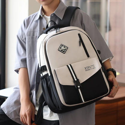 "Gear up for Success: 2024 Edition - A Stylish and Sturdy Backpack for Middle and High School Students"