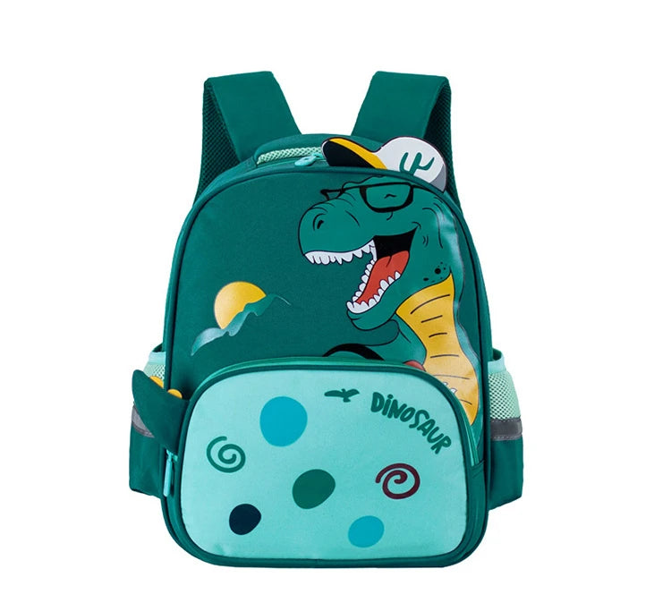 "Dino Fun on the Go: Adorable Cartoon Dinosaur Backpacks for Little Explorers"