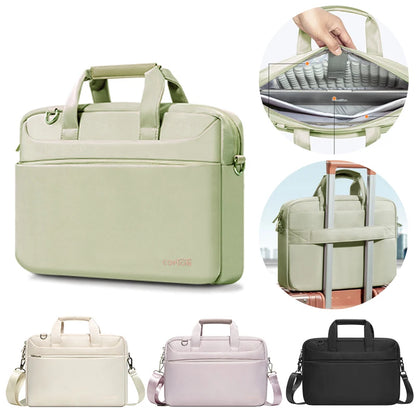 "Tech on the Go: Stylish Laptop Shoulder Bag for Your 13-16 Inch Notebook Essentials"