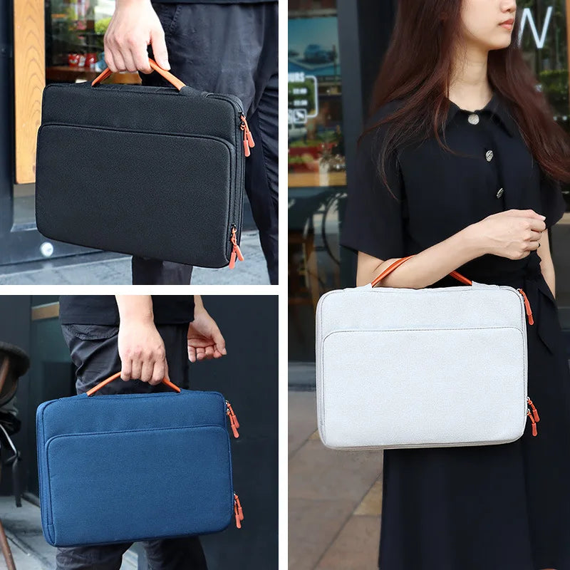 "Ultimate Protection: Stylish Laptop Bag for Your MacBook - Designed for MacBook Air 15, Pro 13, 14, and 16 Inch Models"